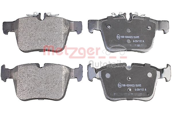 METZGER 1170858 GREENPARTS Bremsbelagsatz, Scheibenbremse
